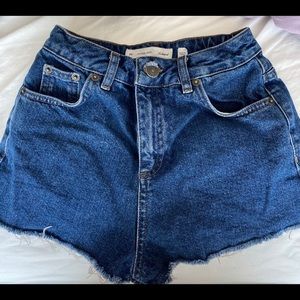vintage jean shorts